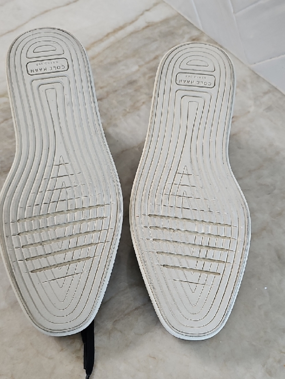 Cole Haan Black Knit Derby with Contrasting White Sole - Picture 8 of 9